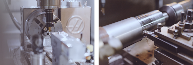 Fräsmaschinen in der Produktionshalle. Fotos: Wittenbecher Maschinenbau GmbH