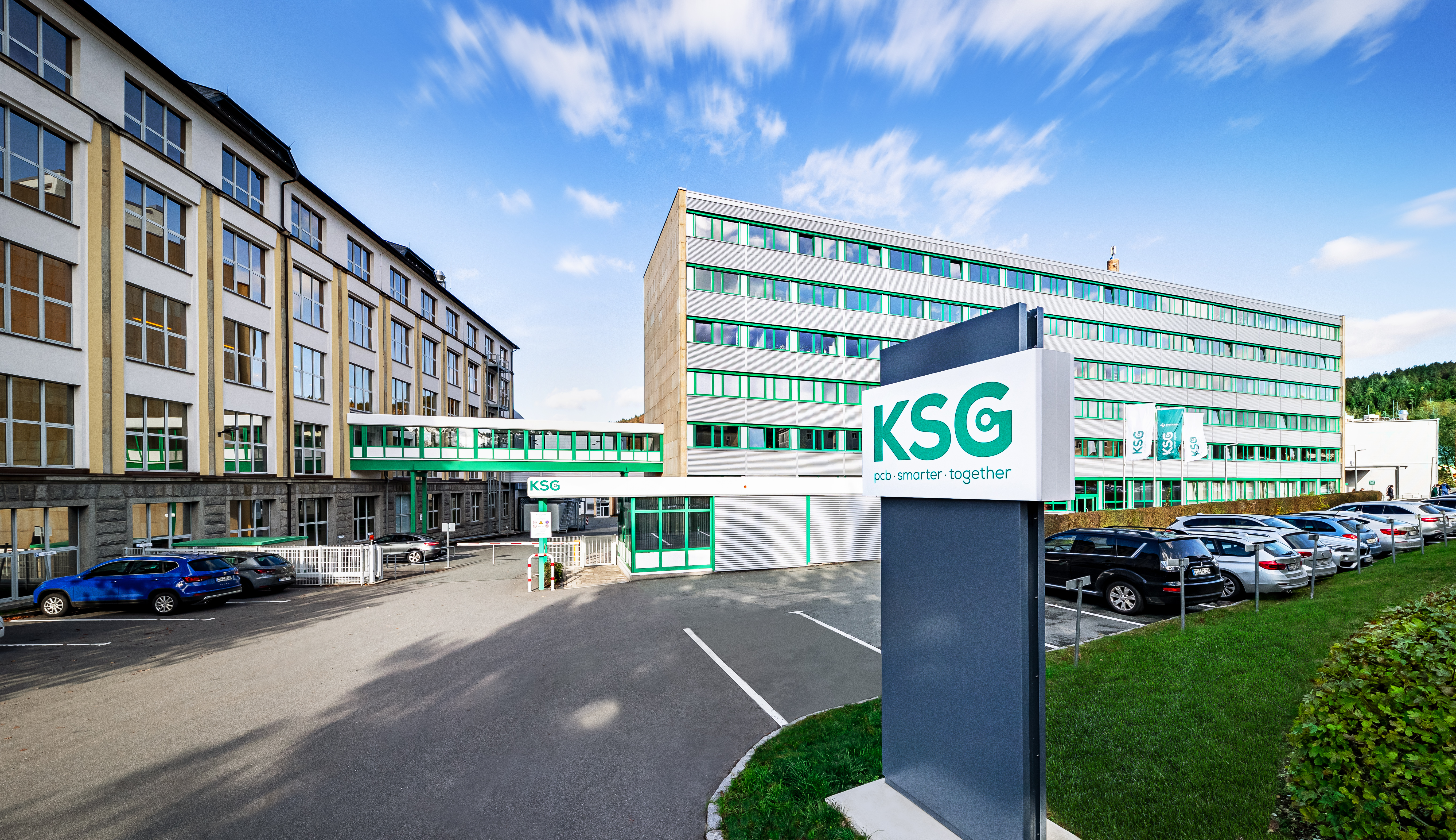 Außenansicht Unternehmen. Foto: KSG GmbH